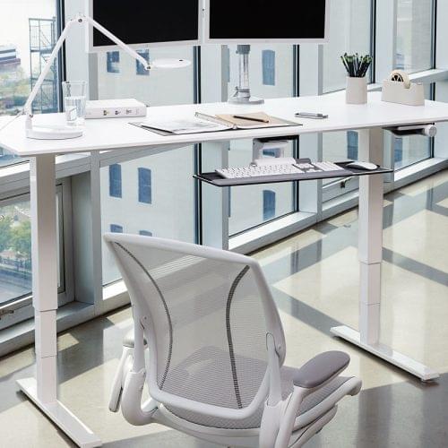 humanscale float table white