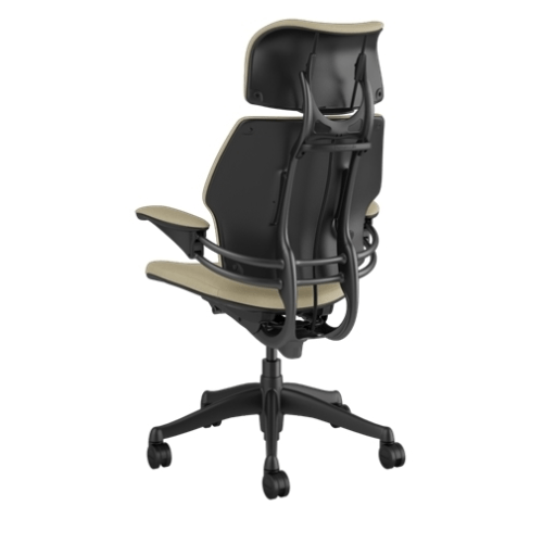 humanscale freedom mineral leather chair