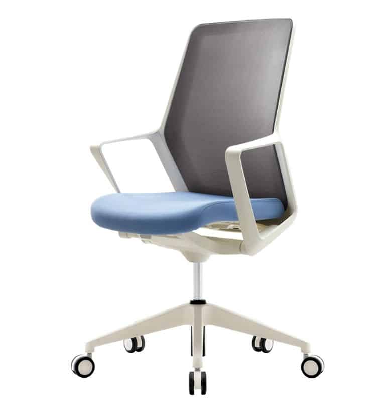 Verco Flow High Back Office Chair White