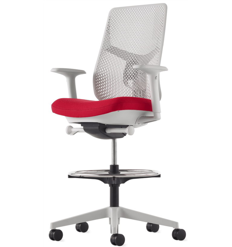 Herman Miller Verus TriFlex Back Stool Mineral Frame