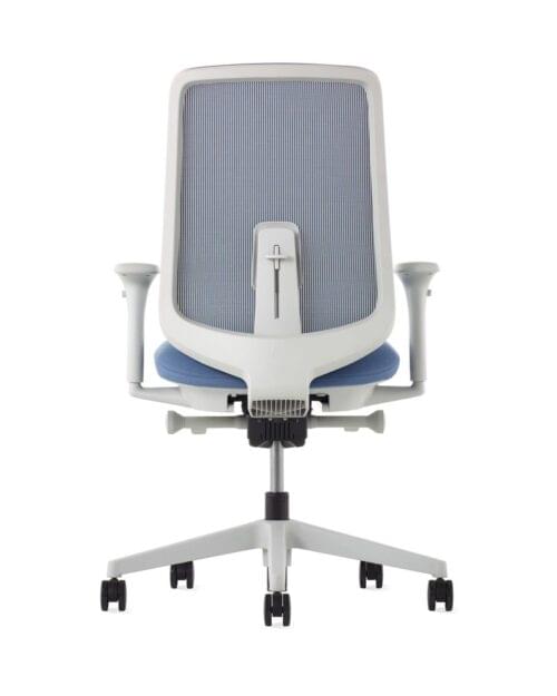 Herman miller Verus blue chair back