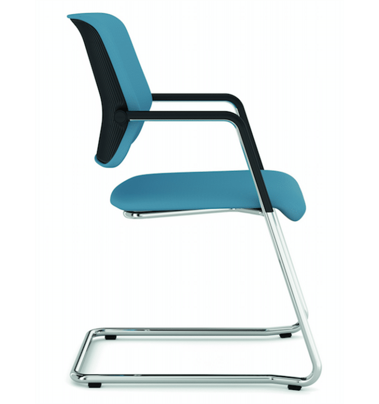 Viasit Drumback Cantilever chair Side