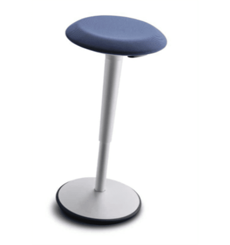 sedus se:fit in white with blue seat