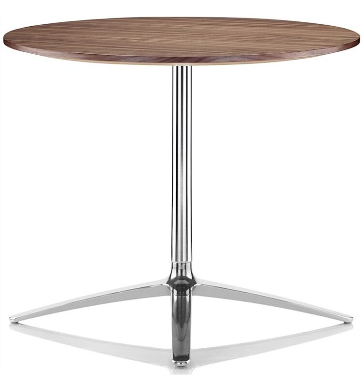 Boss Design Axis Large Black American Walnut 740mm High Table