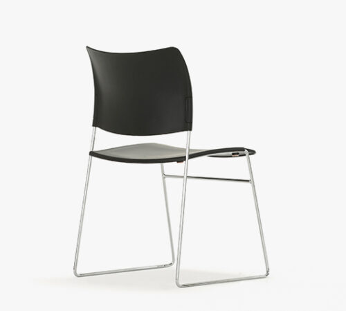 Senator Elios Stacking Chair rear view