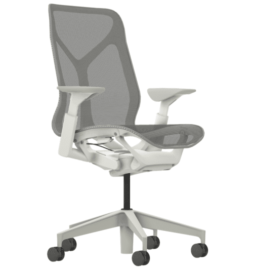 Herman Miller Cosm Mid Back Chair Mineral, Adjustable Arms