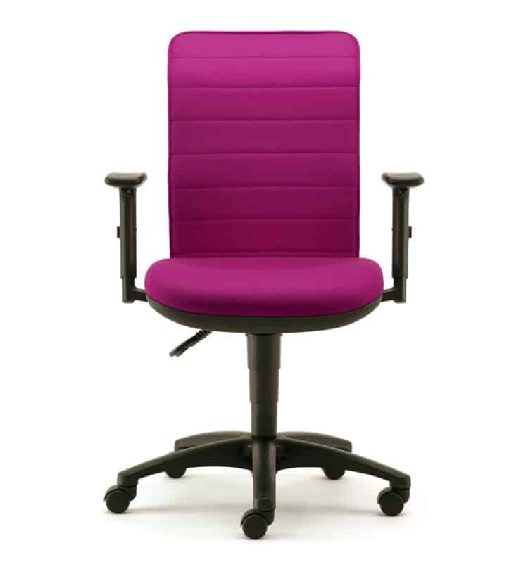 Pledge Air Ribbed Back Office Chair with arms