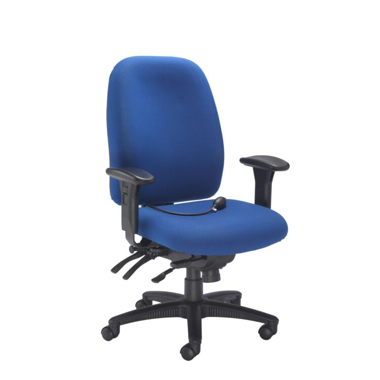 Posture Vista High Back Chair in Royal Blue