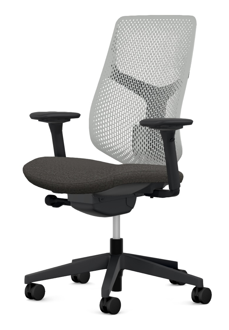 Herman Miller Verus Triflex Back Office Chair, Paseo, Dark Mineral back