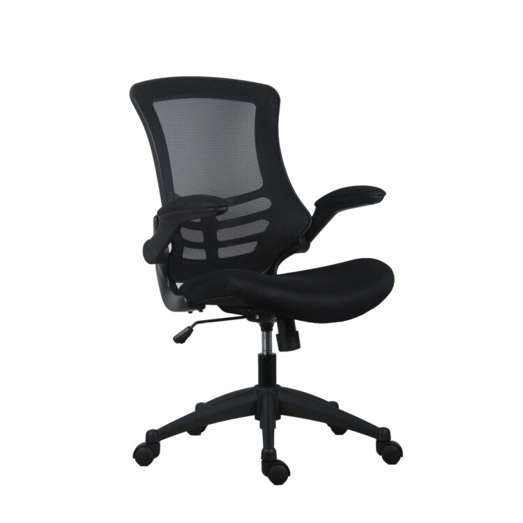 Marlos Mesh Back Office Chair with Folding Arms
