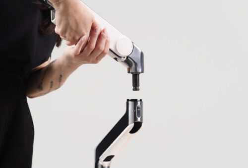 Monitor Arm Installation is easy with Humanscale