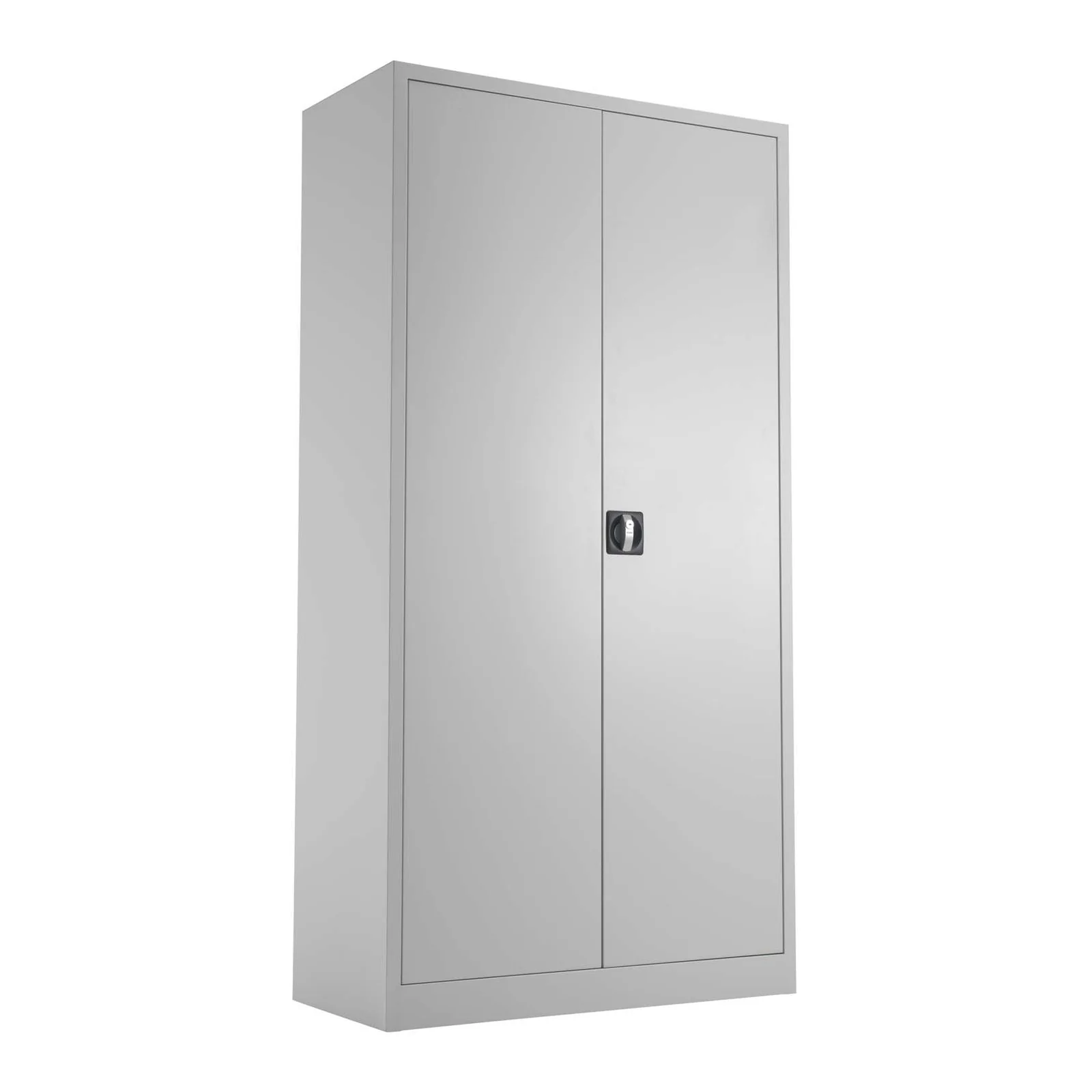 TC Steel Double Door Cupboard Grey