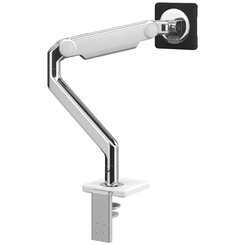 New Humanscale M2 Pro Monitor Arm White Polished