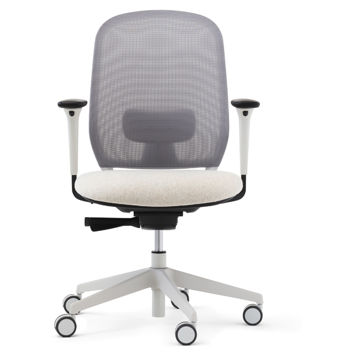 Senator Elate Grey Frame Office Chair