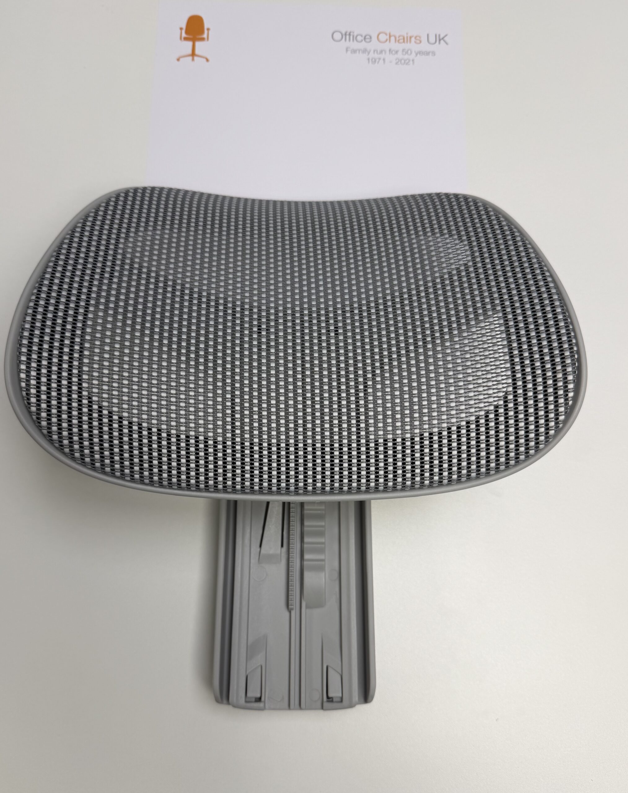Herman Miller Verus Interweave Retro Fit Mesh Headrest, Mineral