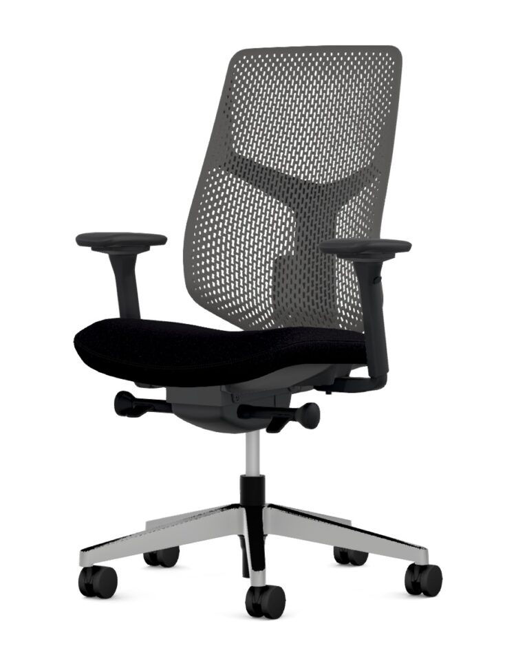 Herman Miller Verus Triflex with Polished Metal Base