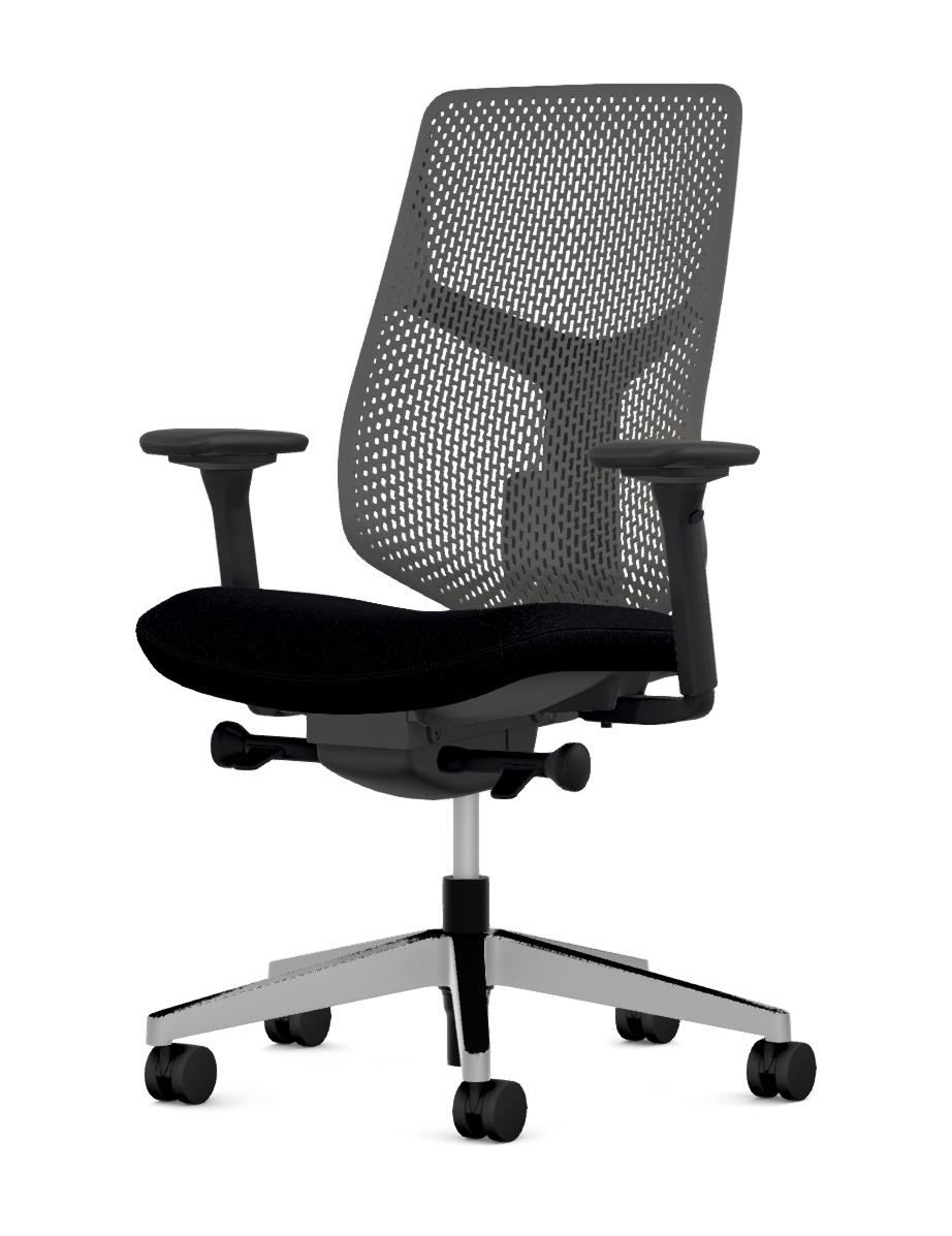 Herman Miller Verus Triflex with Polished Metal Base